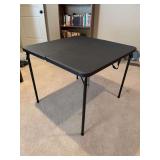 Folding/Collapsible Hard Top Card Table