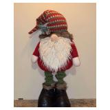 Adjustable height soft cloth Gnome - adjusts from 16” to 28” tall - with original tags