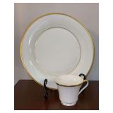 Beautiful LENOX Eternal Extra Pieces - includes dinner plate and coffee cup