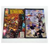 Malibu Comics Ultraforce #11 And Image Comics Team One: WildC.A.T.s #2