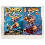 Assortment of Image Comics Including Glory, Avengers, And Supreme