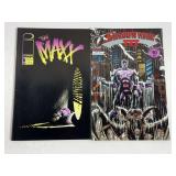 Image Comics The Maxx #5 And Image Comics ShadowHawk III #10
