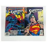 DC Comics Superman The Man Of Steel #23 And Action Comics #692