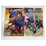 DC Comics Action Comics #704 And Image Comics WildC.A.T.s Adventures #1