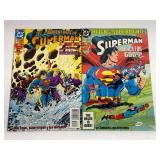 DC Comics The Adventures Of Superman #508 And Superman #82