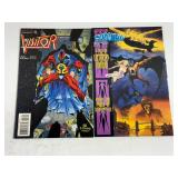 Valiant Comics The Visitor #3 And Shadowman Yearbook #1