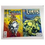 Valiant Comics Turok: The Hunted Special #1 And Valiant Comics Turok, Dinosaur Hunter #42