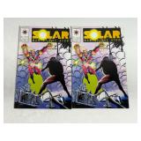 Valiant Comics Solar, Man Of The Atom #28 And #28