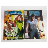 DC Comics Valor #10 And Now Comics Universal Soldier #3