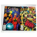 Valiant Comics Solar, Man Of The Atom #60 And Valiant Comics Destroyer #0