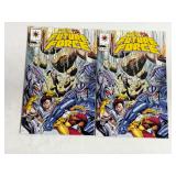 Valiant Comics Rai And The Future Force #18 And #18
