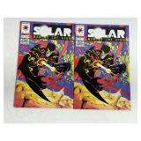 2Valiant Comics Solar, Man Of The Atom #25 And #25