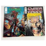Image Comics Codename: Stryke Force #7 And Cyberforce #4