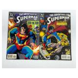 DC Comics The Adventures Of Superman #509 And #526