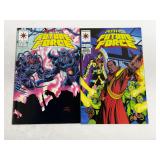 Valiant Comics Rai And The Future Force #13 And #16