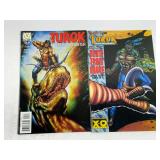 Valiant Comics Turok, Dinosaur Hunter #18 And #35