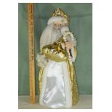 Christmas Santa, 24"h; as is