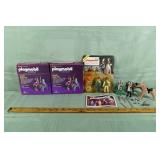 4 Schaper Playmobil Systems: 2 Knight Base Sets, L