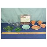 Vintage kitchen glassware: Anchor Hocking Swedish