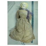 26" porcelain doll; as is