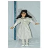 L.Mason #A203, 17" porcelain doll; as is