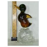 Archimede Seguso Murano Art glass figure of a duck