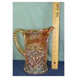 Imperial Glass Marigold iridescent Carnival 9"h ic