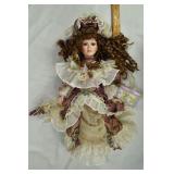 Cathay Depot Collection doll, Karan 17"h; as is