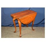 Pennsylvania House solid cherry drop leaf side tab