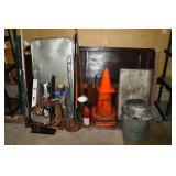 Collection of copper, aluminum foil, drip pans, co