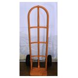 Pneumatic wheel hand truck; as is