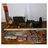 Tools, parts and accessories; as is