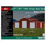 2026 KJ model K4230G Triple Garage Bldg 41x29x13