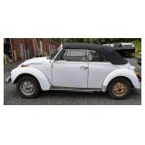 1977 Volkswagen Super Beetle 2dr convertible