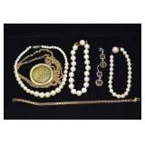 Collection of costume jewelry