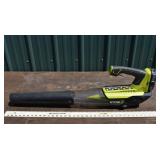 Ryobi 18V blower model P21081, working with batter