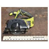 Ryobi 18V 5-1/2" circular saw model P505, working