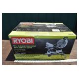 Ryobi 10" sliding compound miter saw with laser mo