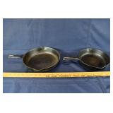 2 Wagner skillets: #8 and #6; as is