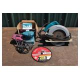Makita lot: 5007nb circular saw, B04550 finishing