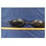 2 Wagner skillets: #8 and #6; as is