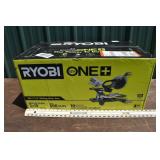 Ryobi 18V 7-1/4" sliding miter saw model PBT01B, u