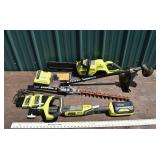 Ryobi 40V working tool lot: RY40002 combi-tool, 14