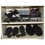 Vehicle audio parts: speakers, radios, EQ, 8 track