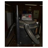 Craftsman 3 hp electronic wet/dry vac with attachm