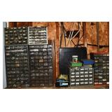 6+ parts bins with 230 drawers full of hardware, e