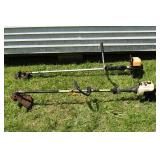Craftsman and Ryobi gas string trimmers; as is