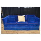 Reupholstered Ethan Allen sleeper sofa, 79x35x20"h