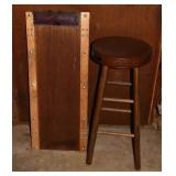 Auto creeper, shop stool; as is