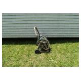 Garden hose reel; as is